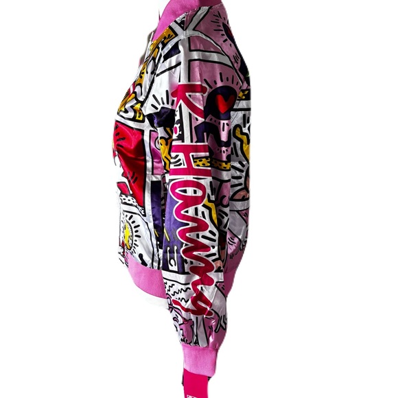 Members Only Vibrant Graphic Bomber Jacket - Picture 3 of 8